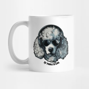 Cool Dogs - Sounds and Shade - Poodle Mug